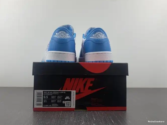 MaikeSneakers Nike 1 x SB Low UNC Jordan CJ7891-401 Air 0624